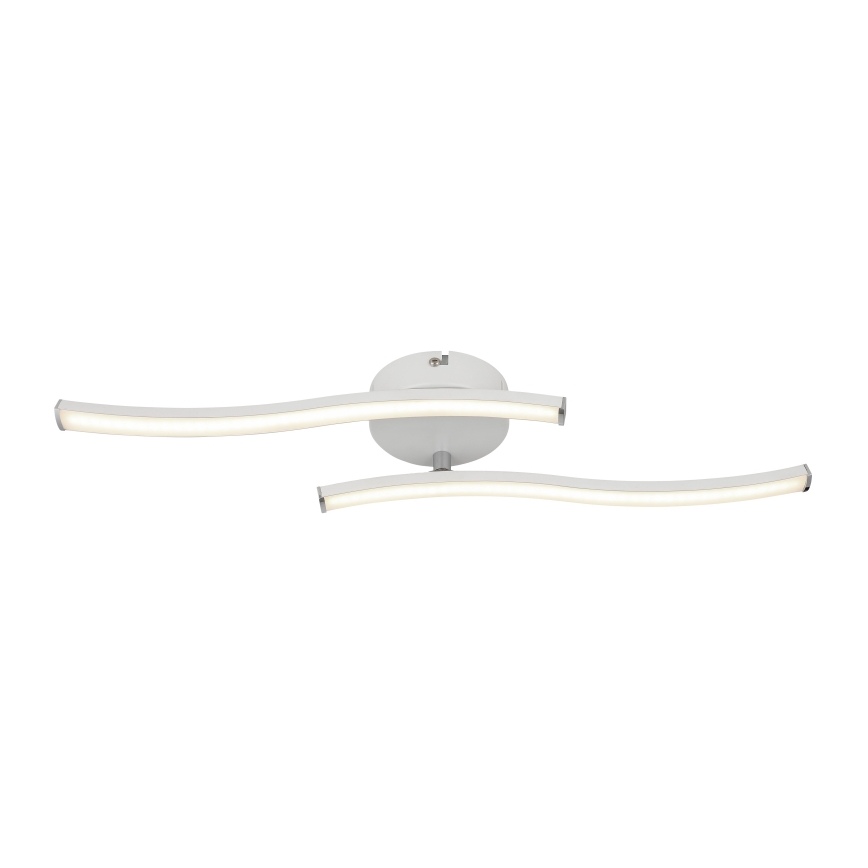 Globo - LED Plafonjera 2xLED/6W/230V bela