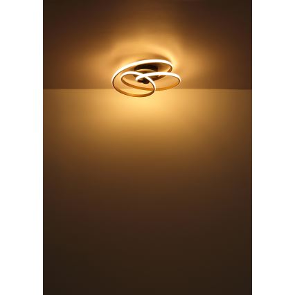 Globo - LED Nadgradni luster LED/40W/230V 3000K mat krom/crno