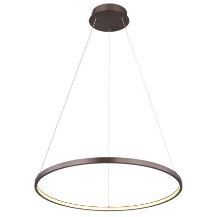 Globo - LED luster na sajli LED/29W/230V braon