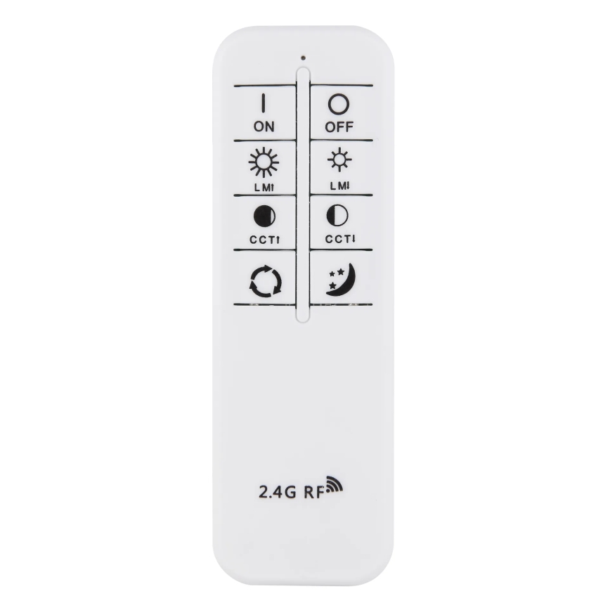 Globo - LED Prigušiva kristalna plafonjera LED/36W/230V 2700K-6000K + Daljinski upravljač
