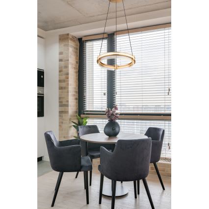 Globo - LED Prigušivi kristalni luster na sajli LED/36W/230V 2700K-6000K + Daljinski upravljač