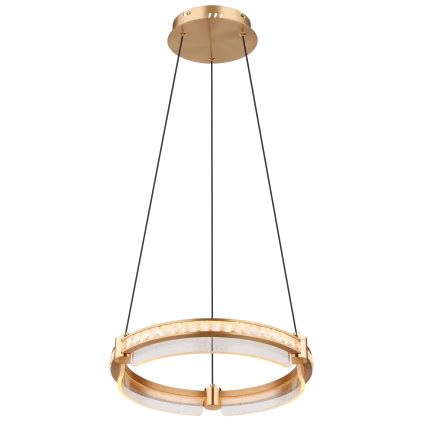 Globo - LED Prigušivi kristalni luster na sajli LED/36W/230V 2700K-6000K + Daljinski upravljač