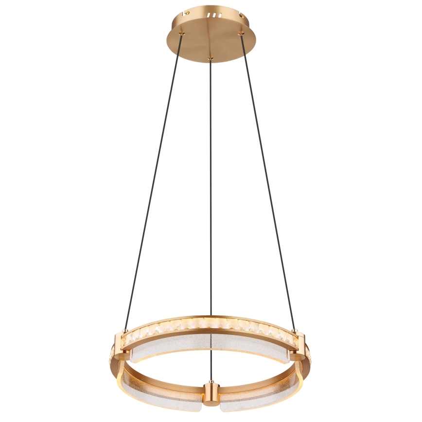Globo - LED Prigušivi kristalni luster na sajli LED/36W/230V 2700K-6000K + Daljinski upravljač