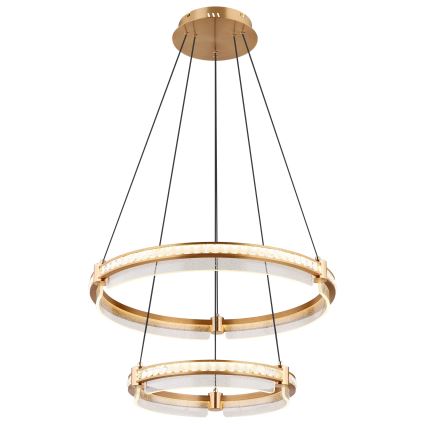 Globo - LED Prigušivi kristalni luster na sajli LED/78W/230V 2700K-6000K + Daljinski upravljač