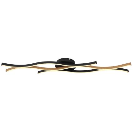 Globo - LED Nadgradni luster LED/35W/230V crno/braon