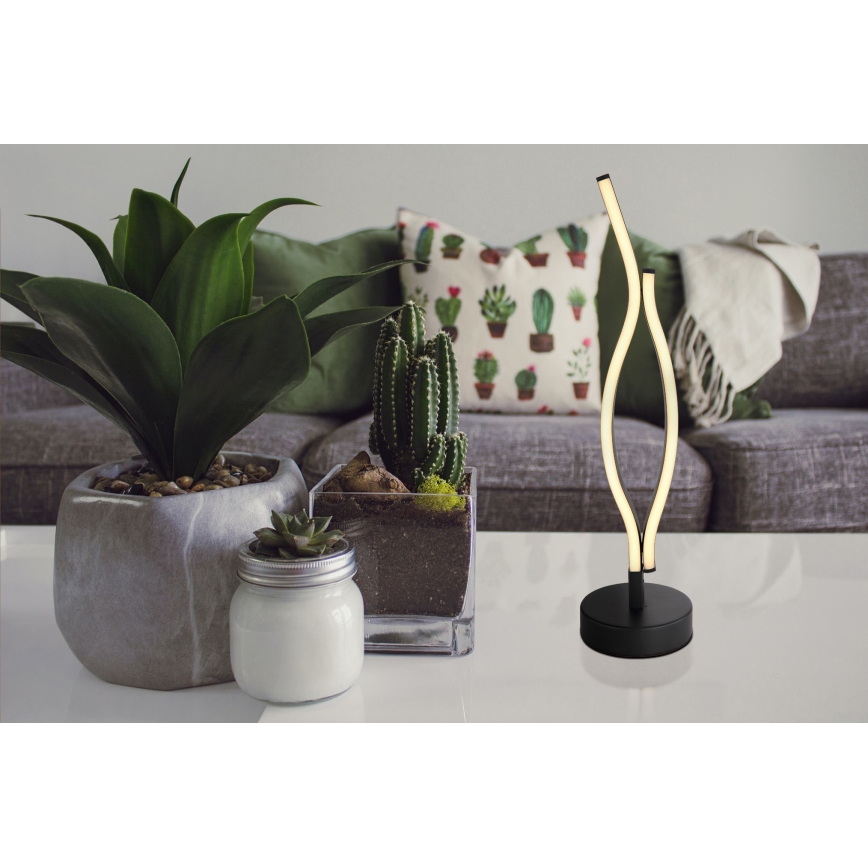 Globo - LED Stona lampa LED/12W/230V crno