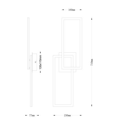 Globo - LED prigušiva plafonska lampa LED/24W/230V 2700-6000K + daljinski upravljač