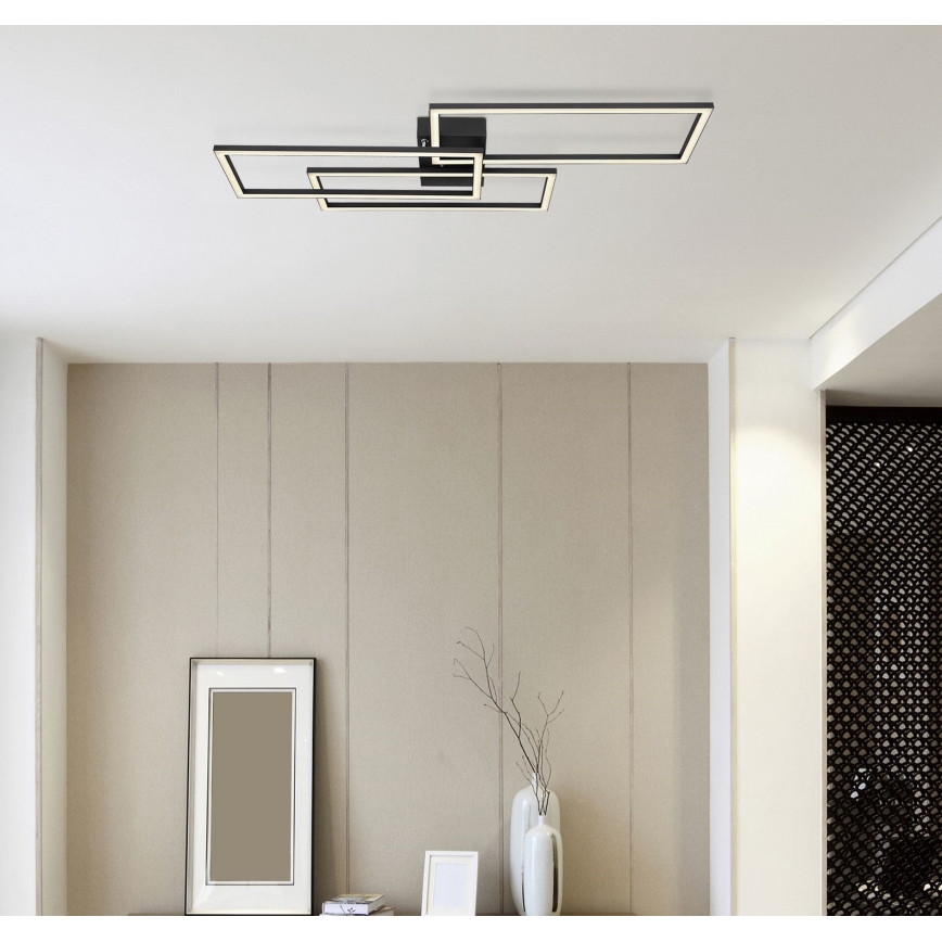 Globo - LED Prigušiva plafonjera LED/58W/230V 2700-6500K Wi-Fi Tuya + Daljinski upravljač