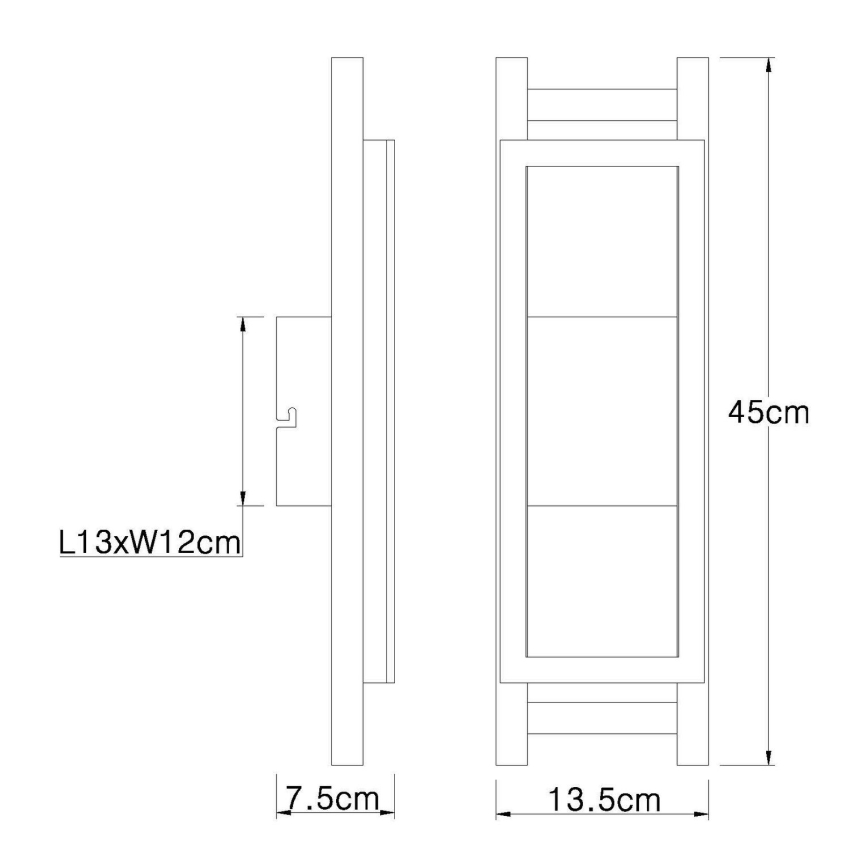 Globo - LED Zidna lampa LED/10W/230V