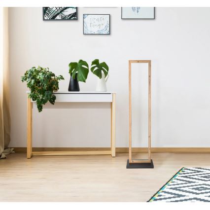 Globo 67287S - LED podna lampa MANDERA LED/24W/230V braon/crna