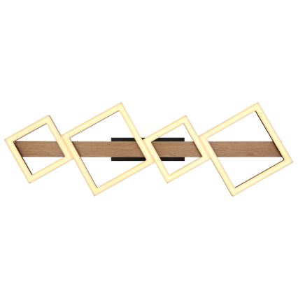 Globo - LED stropna svetiljka LED/35W/230V 3000K braon