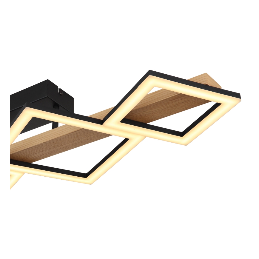 Globo - LED stropna svetiljka LED/35W/230V 3000K braon