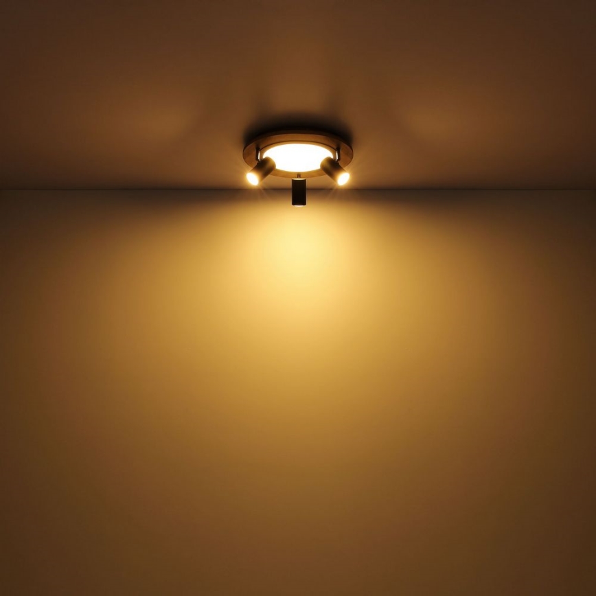 Globo - LED Reflektorska lampa 3xGU10/5W/230V + LED/15W/230V