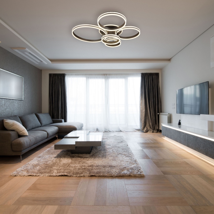 Globo - LED Prigušiva plafonjera LED/120W/230V 2700K-6000K + Daljinski upravljač