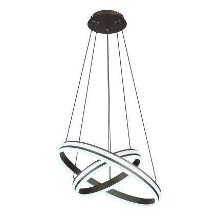 Globo - LED Prigušivi luster na sajli LED/60W/230V 2700K-6000K + Daljinski upravljač