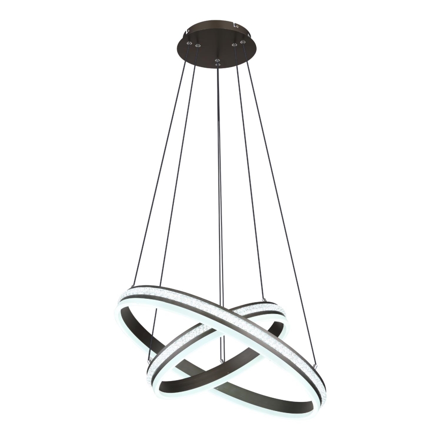 Globo - LED Prigušivi luster na sajli LED/60W/230V 2700K-6000K + Daljinski upravljač