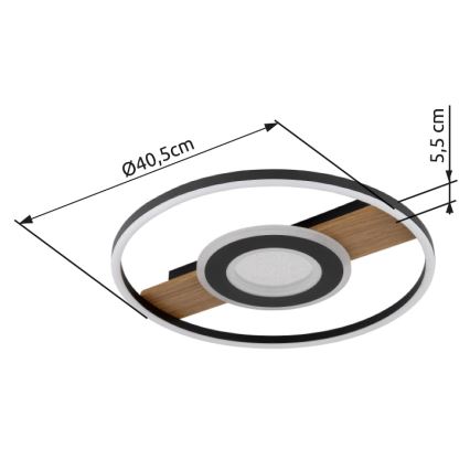Globo - LED Plafonjera LED/24W/230V