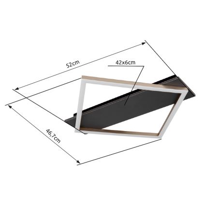 Globo - LED Plafonjera LED/18W/230V