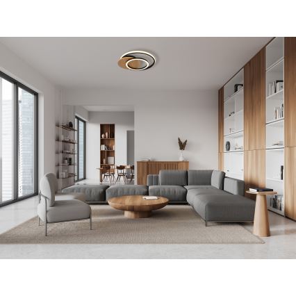 Globo - LED Plafonjera LED/24W/230V crno