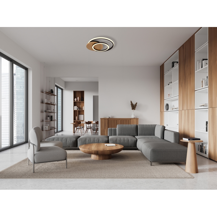 Globo - LED Plafonjera LED/24W/230V crno