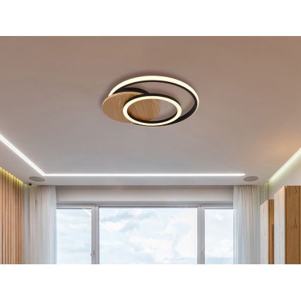 Globo - LED Plafonjera LED/24W/230V crno