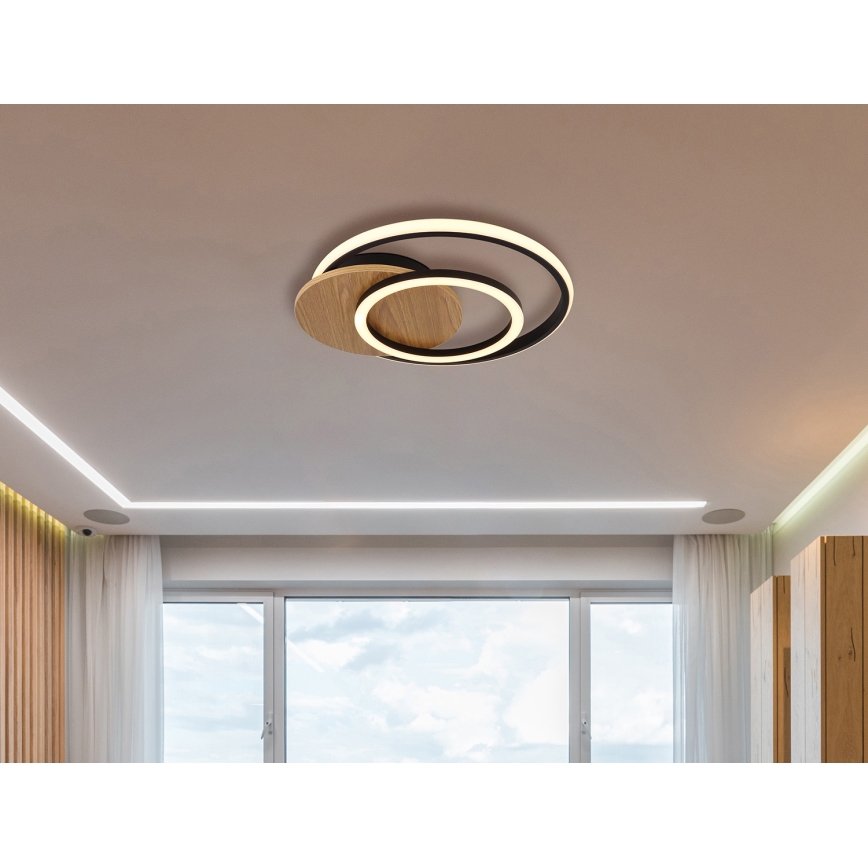 Globo - LED Plafonjera LED/24W/230V crno