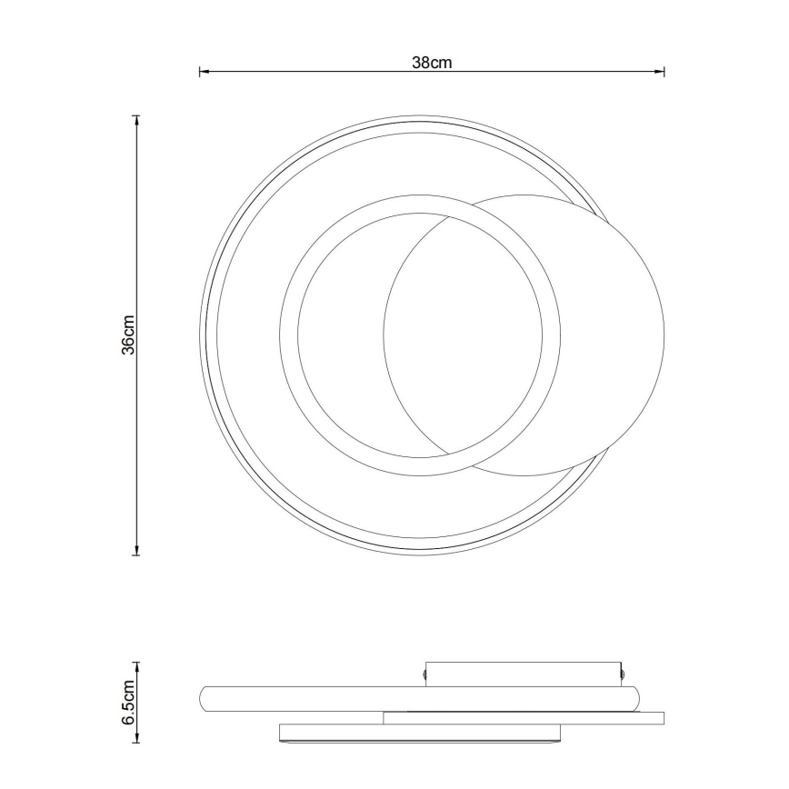 Globo - LED Plafonjera LED/24W/230V