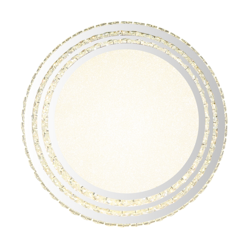 Globo - LED prigušiva plafonska svetiljka LED/48W/230V 2700-6000K Ø 50 cm bela + daljinski upravljač