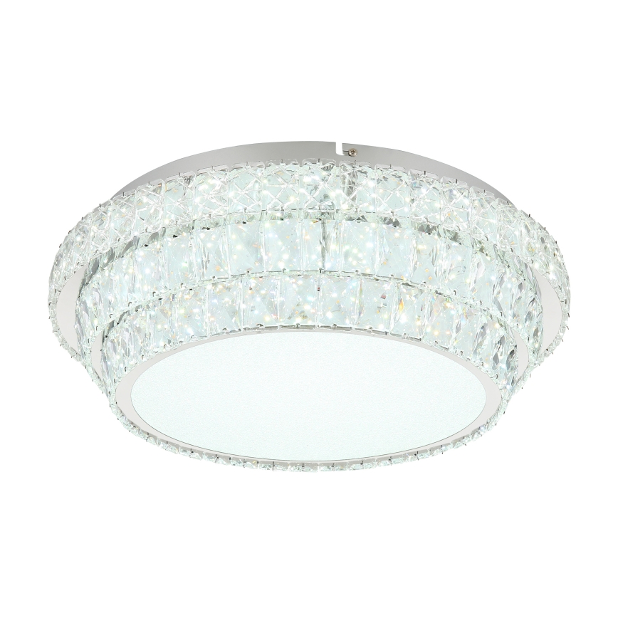Globo - LED prigušiva plafonska svetiljka LED/48W/230V 2700-6000K Ø 50 cm bela + daljinski upravljač
