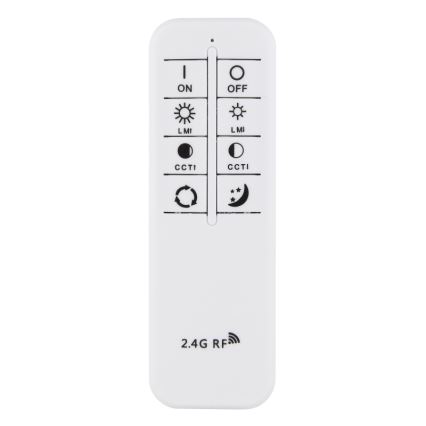 Globo - LED prigušiva plafonska svetiljka LED/48W/230V 2700-6000K Ø 50 cm bela + daljinski upravljač