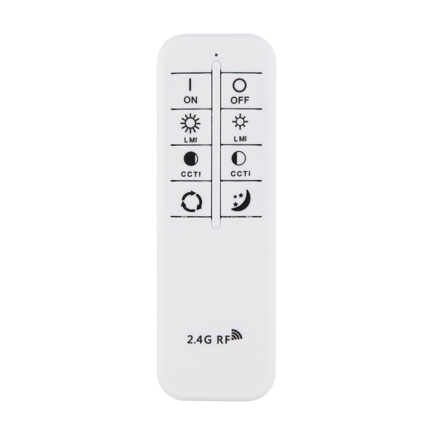 Globo - LED prigušiva plafonska svetiljka LED/48W/230V 2700-6000K Ø 50 cm bela + daljinski upravljač