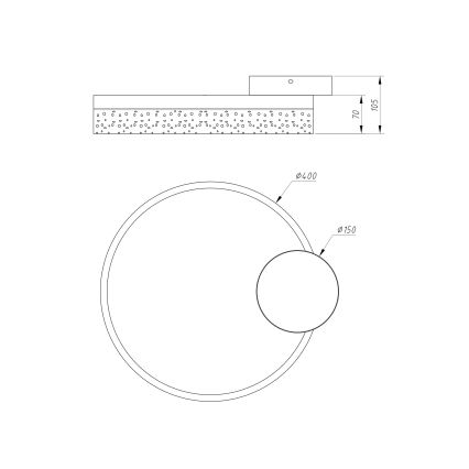 Globo - LED Plafonjera LED/24W/230V