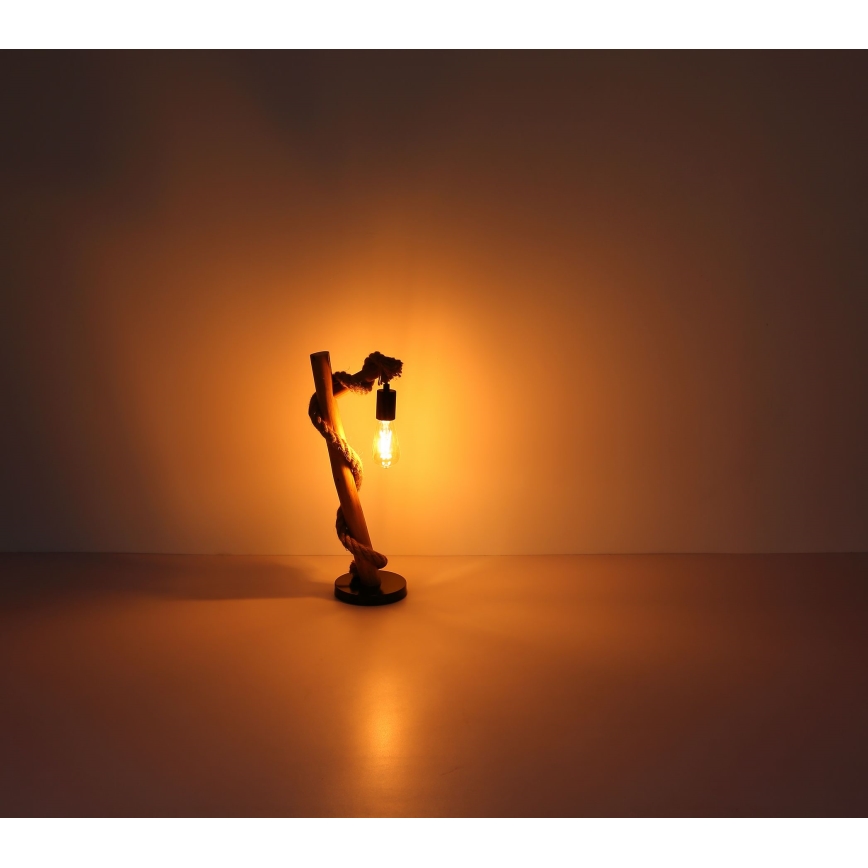 Globo - Stona lampa 1xE27/60W/230V bukva
