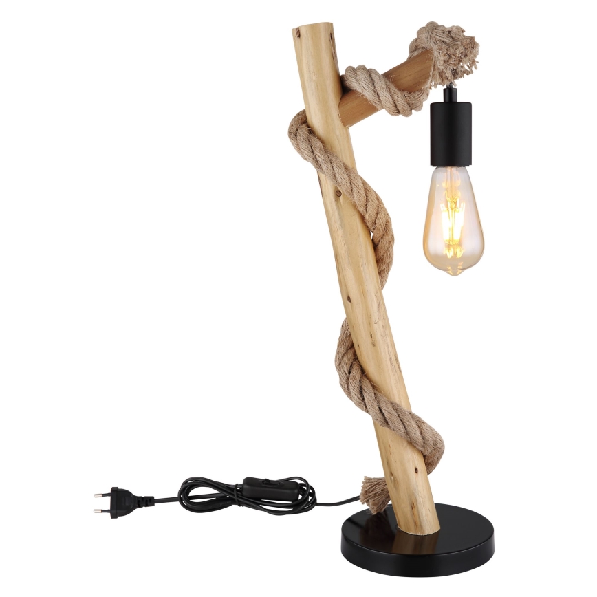 Globo - Stona lampa 1xE27/60W/230V bukva