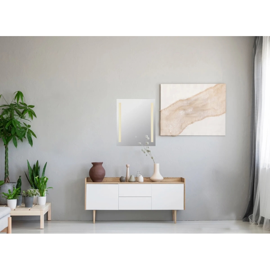 Globo - LED prigušiva ogledalo za kupatilo sa pozadinskim osvetljenjem LED/12W/230V 3000K IP44