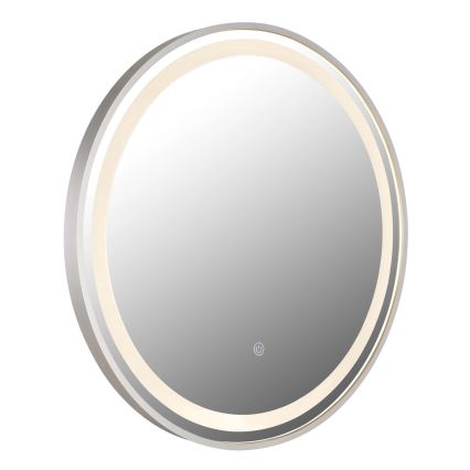 Globo - LED Prigušivo zidno ogledalo sa pozadinskim osvetljenjem LED/10W/230V 2700/4000/6500K pr. 50 cm
