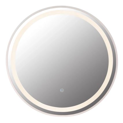 Globo - LED Prigušivo zidno ogledalo sa pozadinskim osvetljenjem LED/10W/230V 2700/4000/6500K pr. 50 cm