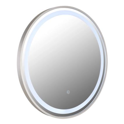 Globo - LED Prigušivo zidno ogledalo sa pozadinskim osvetljenjem LED/10W/230V 2700/4000/6500K pr. 50 cm