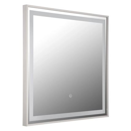 Globo - LED zidno ogledalo sa prigušiva pozadinskim osvetljenjem LED/10W/230V 2700/4000/6500K 50x50 cm