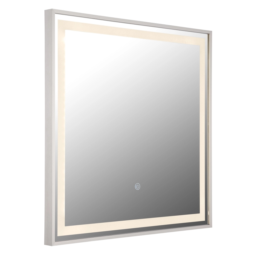 Globo - LED Prigušivo zidno ogledalo sa pozadinskim osvetljenjem LED/10W/230V 2700/4000/6500K 50x50 cm