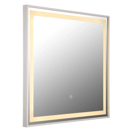 Globo - LED Prigušivo zidno ogledalo sa pozadinskim osvetljenjem LED/10W/230V 2700/4000/6500K 50x50 cm