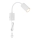 Globo - Fleksibilna zidna lampa 1xGU10/25W/230V bela
