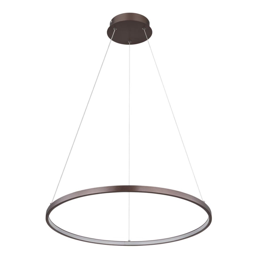 Globo - LED luster na sajli LED/29W/230V braon