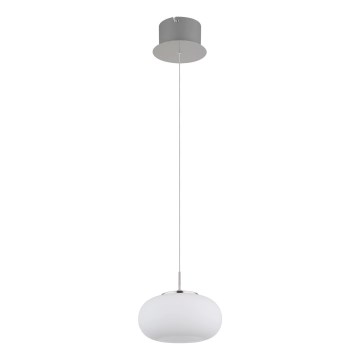 Globo - LED luster na sajli LED/6W/230V bela