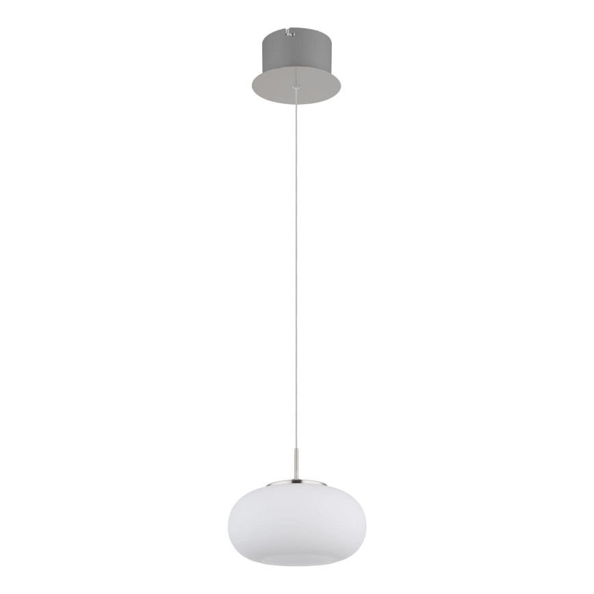 Globo - LED luster na sajli LED/6W/230V bela