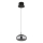 Globo - LED luster na sajli LED/6W/230V crno