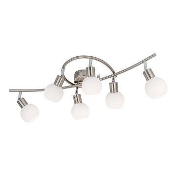 Globo - LED Nadgradni luster 6xE14/5W/230V