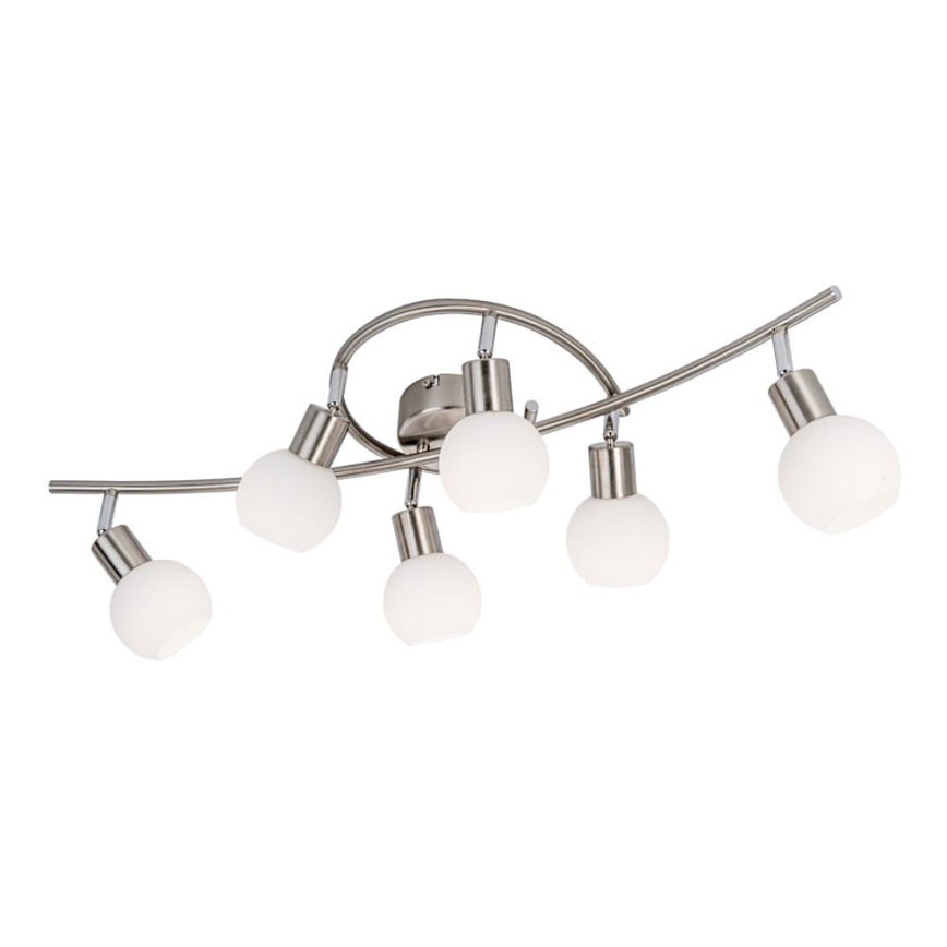 Globo - LED Nadgradni luster 6xE14/5W/230V