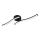Globo - LED Nadgradni luster LED/12W/230V 3000K crno
