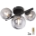 Globo - LED Nadgradni luster RIHA 3xG9/3,5W/230V